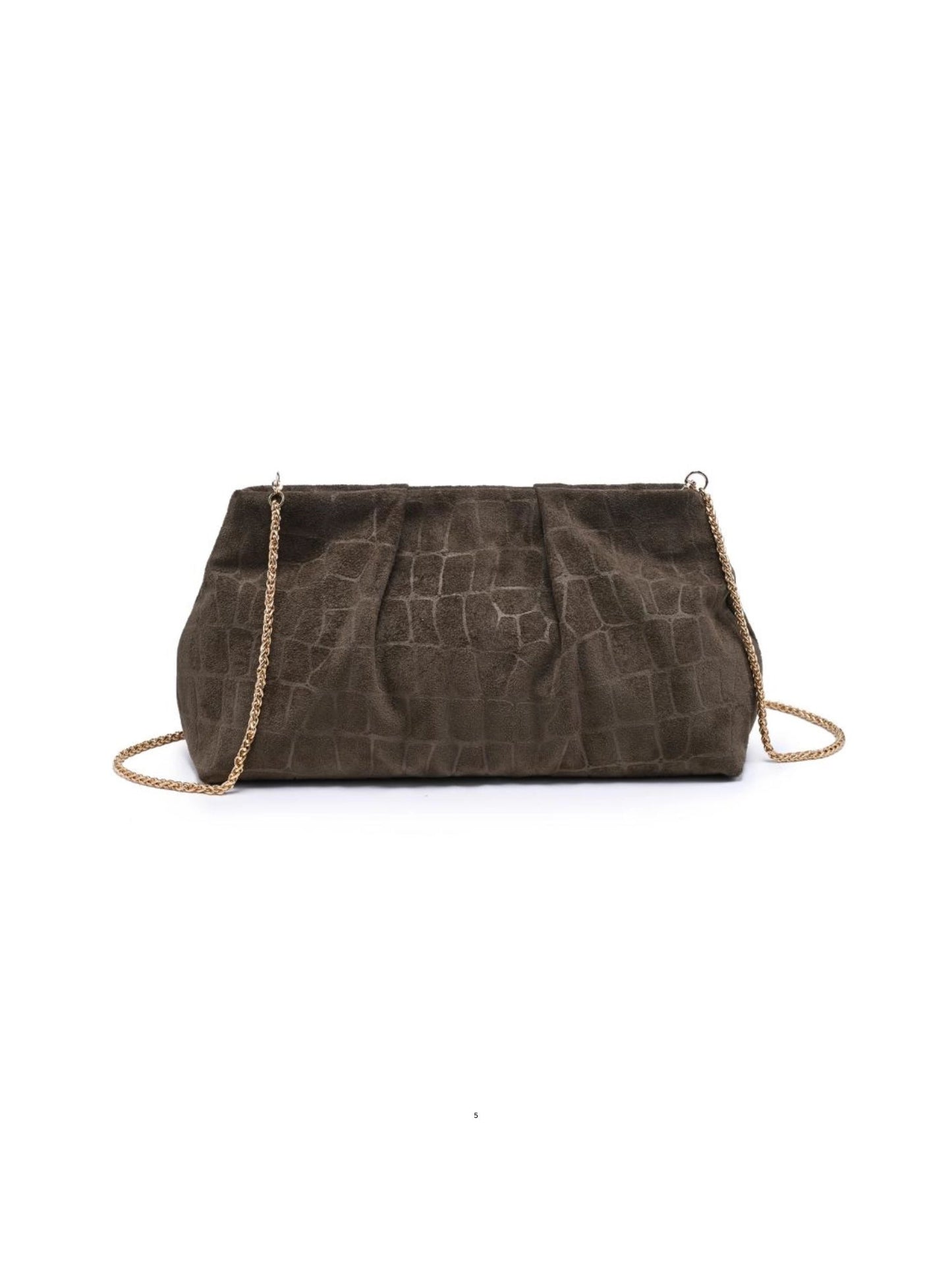 Elva Croco Clutch