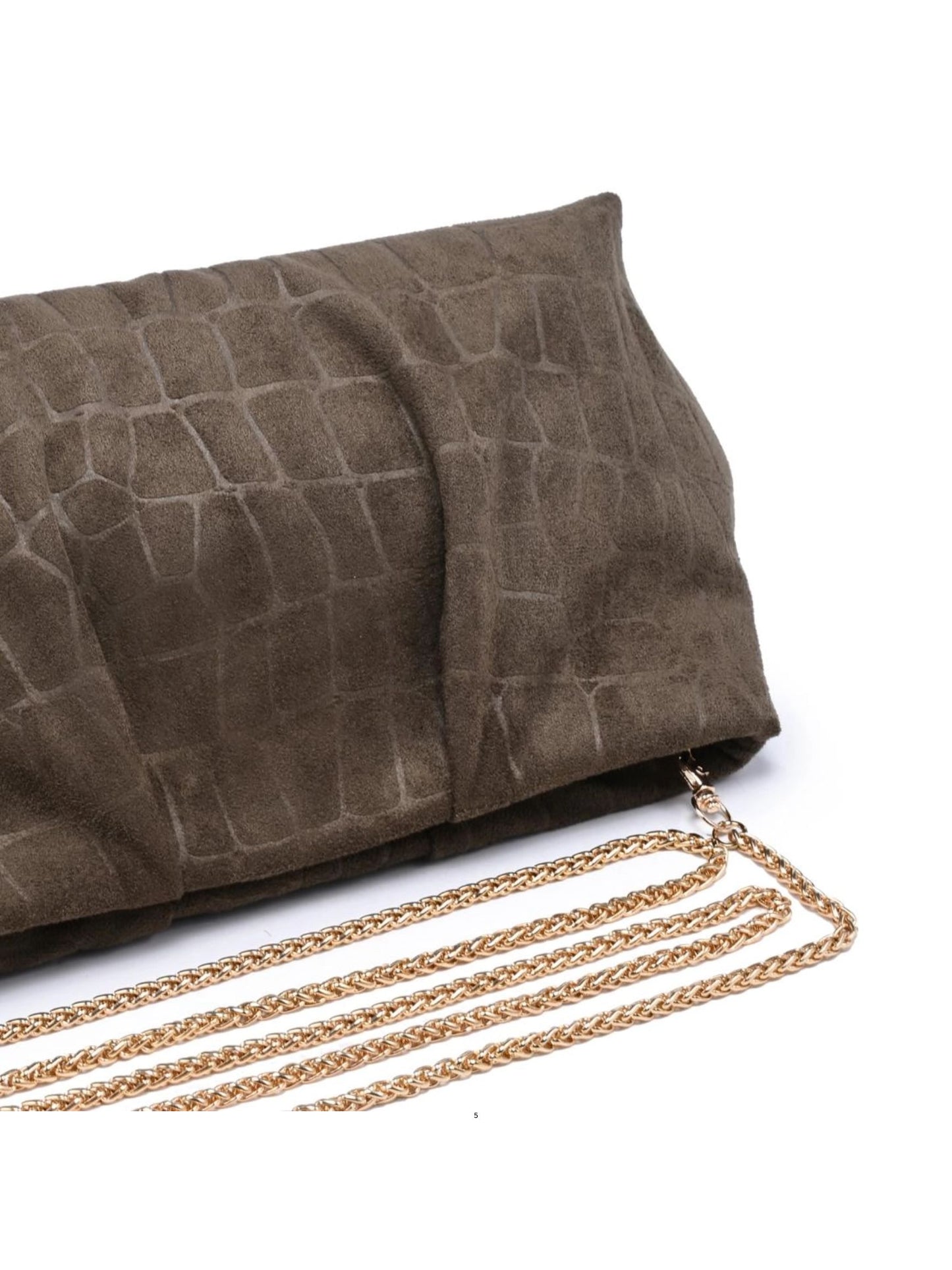 Elva Croco Clutch