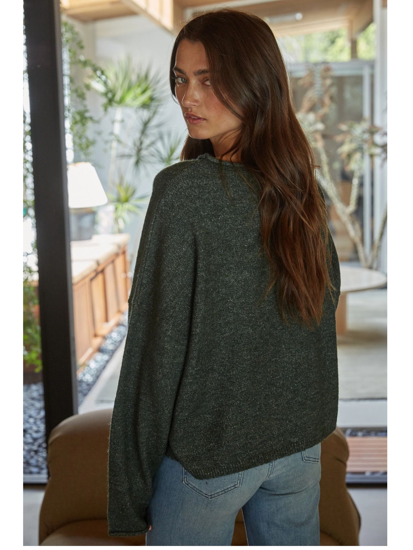 Fish Sweater - Green