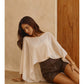 Chiffon Sheer Poncho w/ Cami