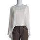 Chiffon Sheer Poncho w/ Cami