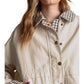 Gingham Collared Twill Jacket