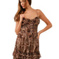 Paisley Ruffle Tiered Maxi Dress