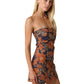 Abigail Floral Strapless Mini Dress
