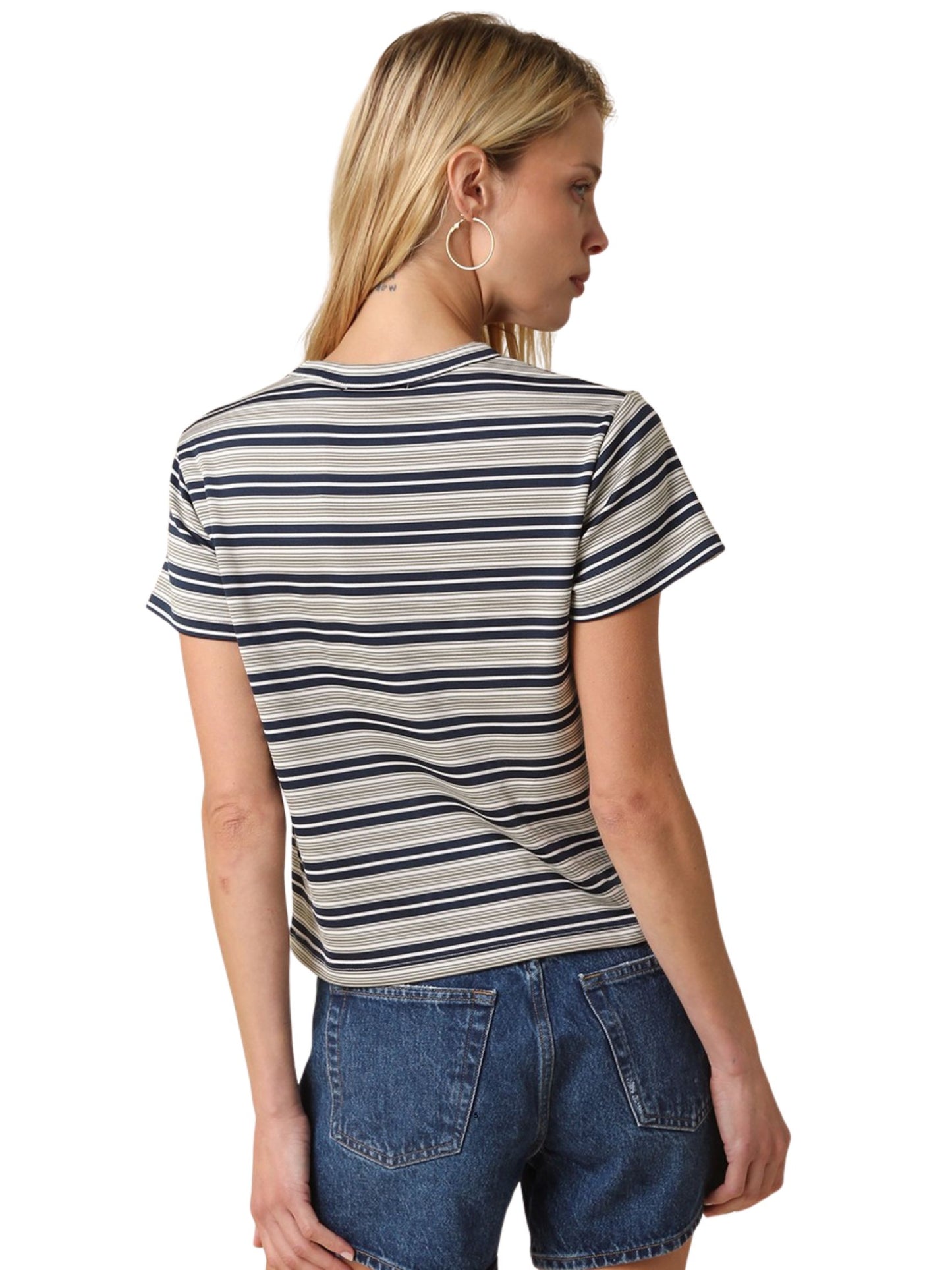Mila Stripe Baby Tee