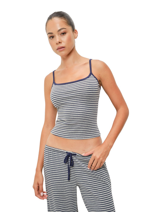 Beachside Stripe Lounge Tank