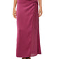 Halle Satin Chiffon Mixed Skirt