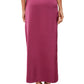 Halle Satin Chiffon Mixed Skirt