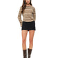 Emmett Striped Boat Neck Top