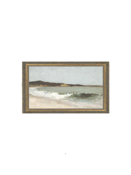 Beach Landscape Framed Picture