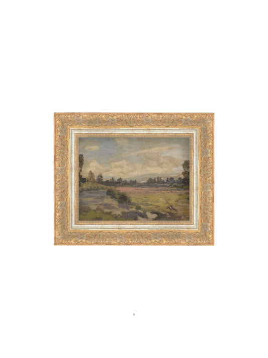 Beneath a Clouded Sky Framed Picture