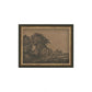 Corn Field Etching Framed Picture