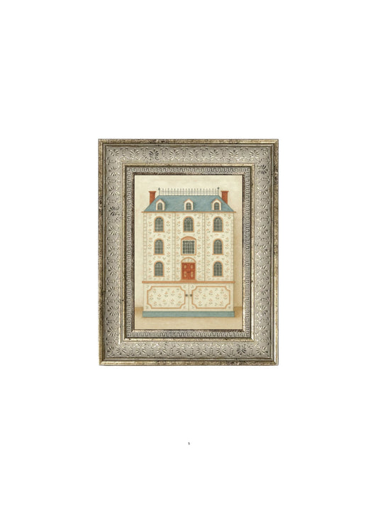 Doll House Manor Framed Picture