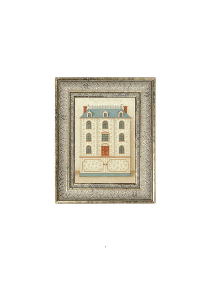 Doll House Manor Framed Picture