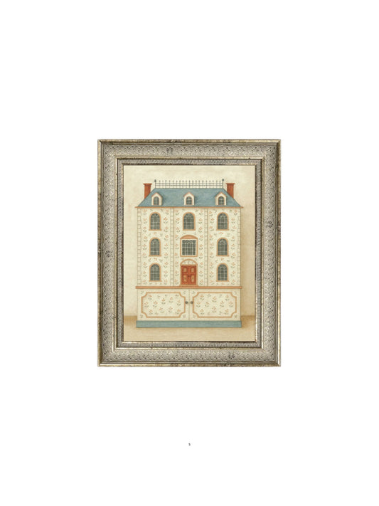 Doll House Manor Framed Picture