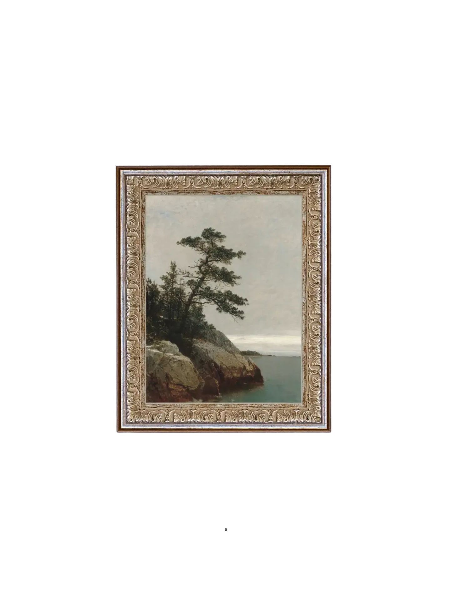 Ocean Side Framed Picture