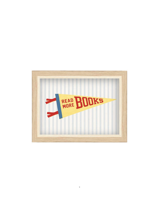 Read More Books Framed Picture