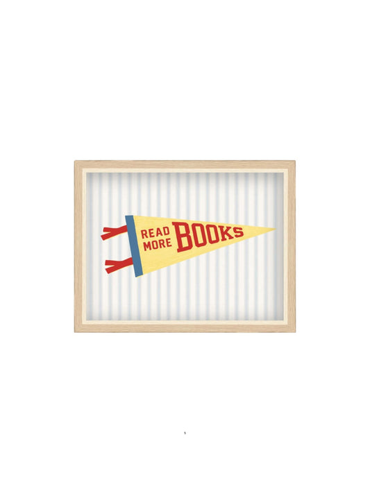 Read More Books Framed Picture