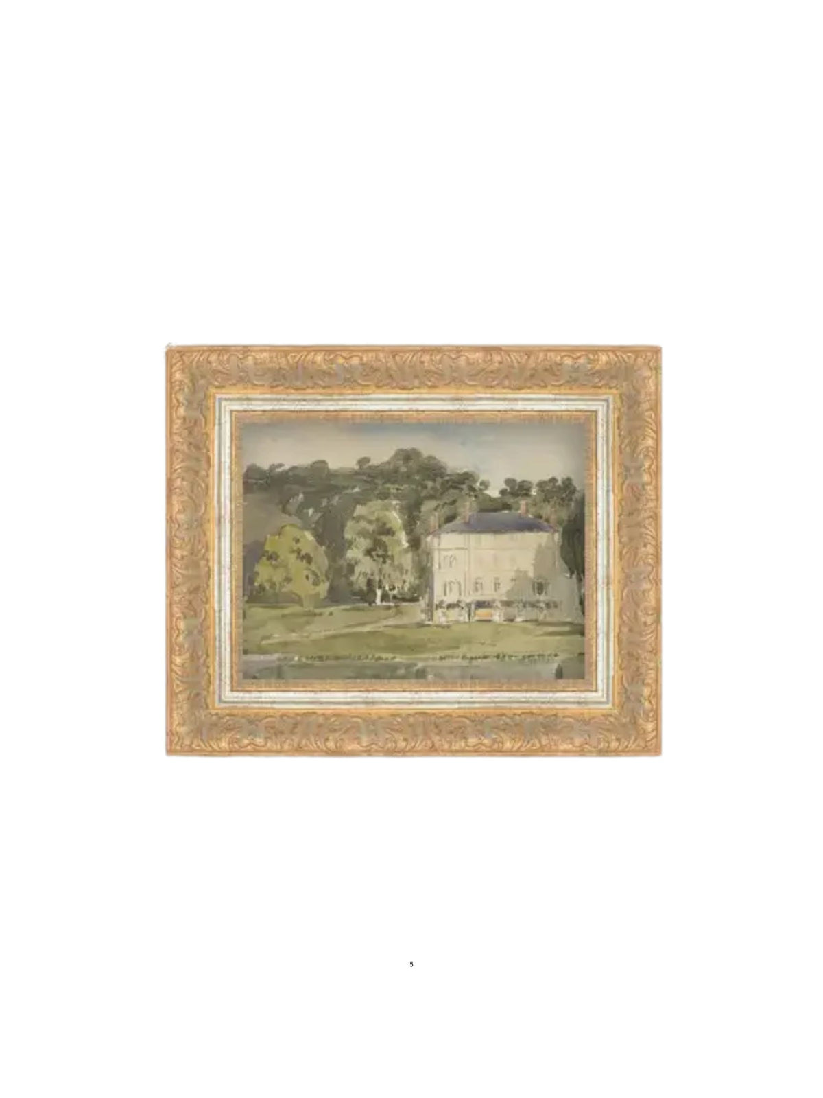 View Of Chateau Framed Picture