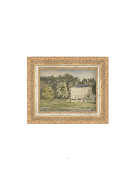 View Of Chateau Framed Picture