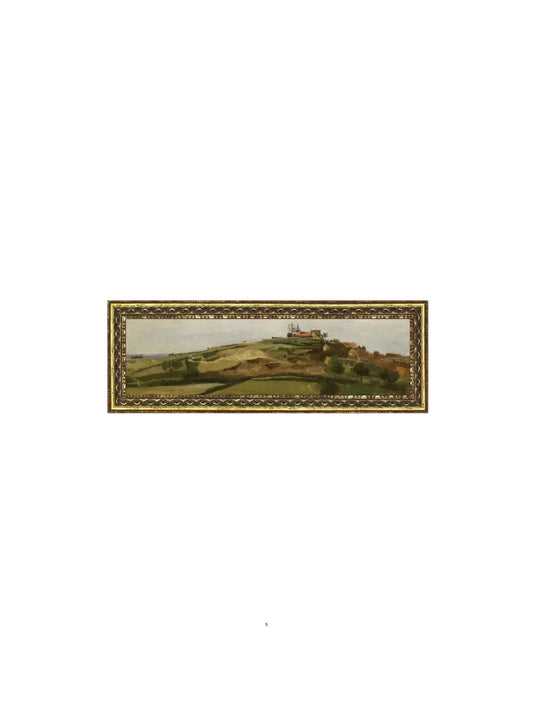 View of Lormes Framed Picture