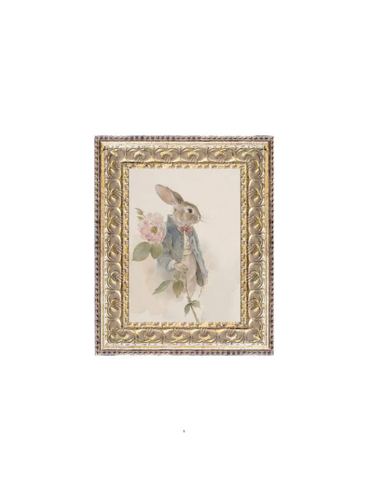 Watercolor Bunny Framed Picture
