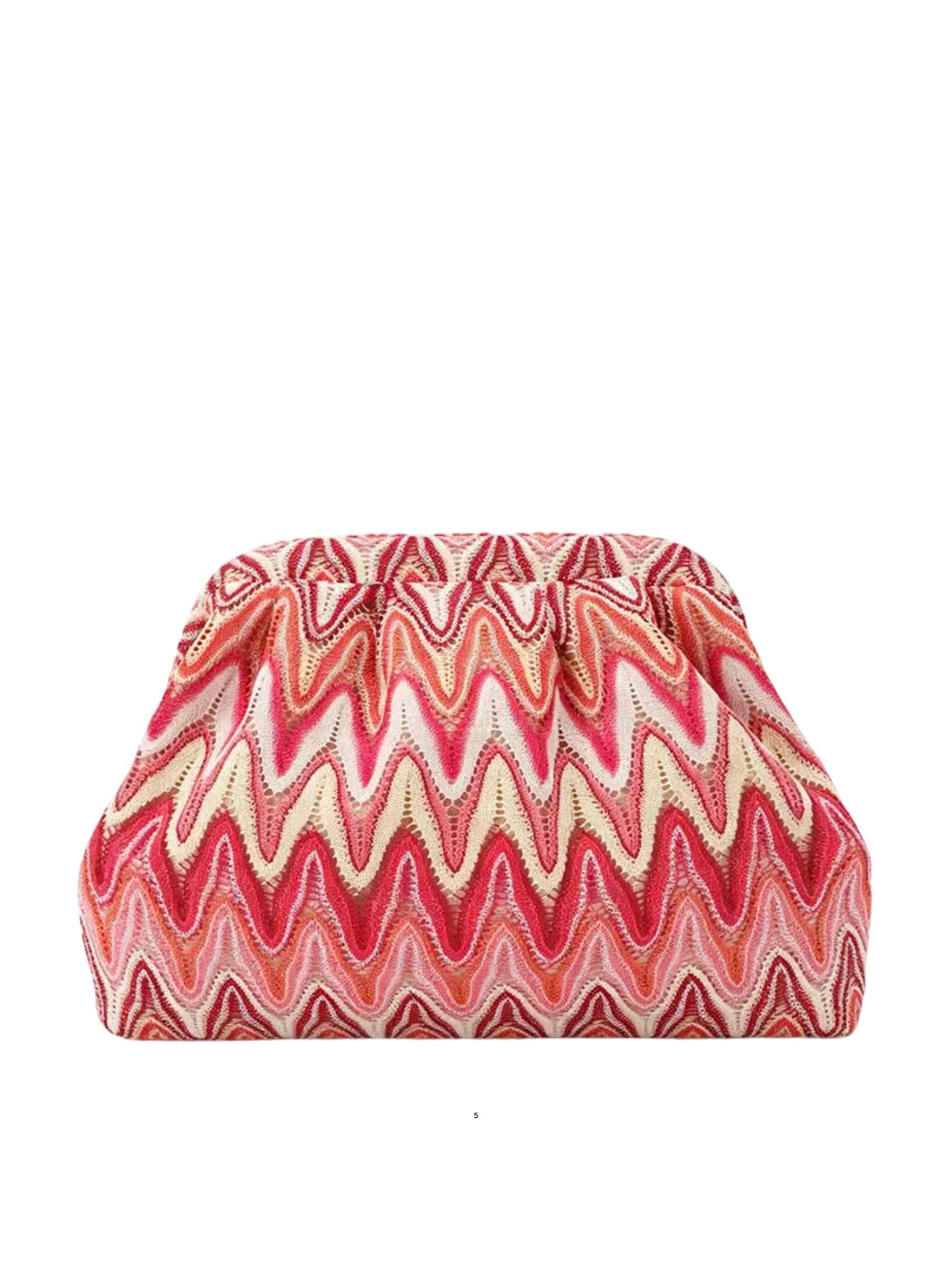 Striped Small Clutch