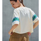 Retro Stripe Boxy Tee