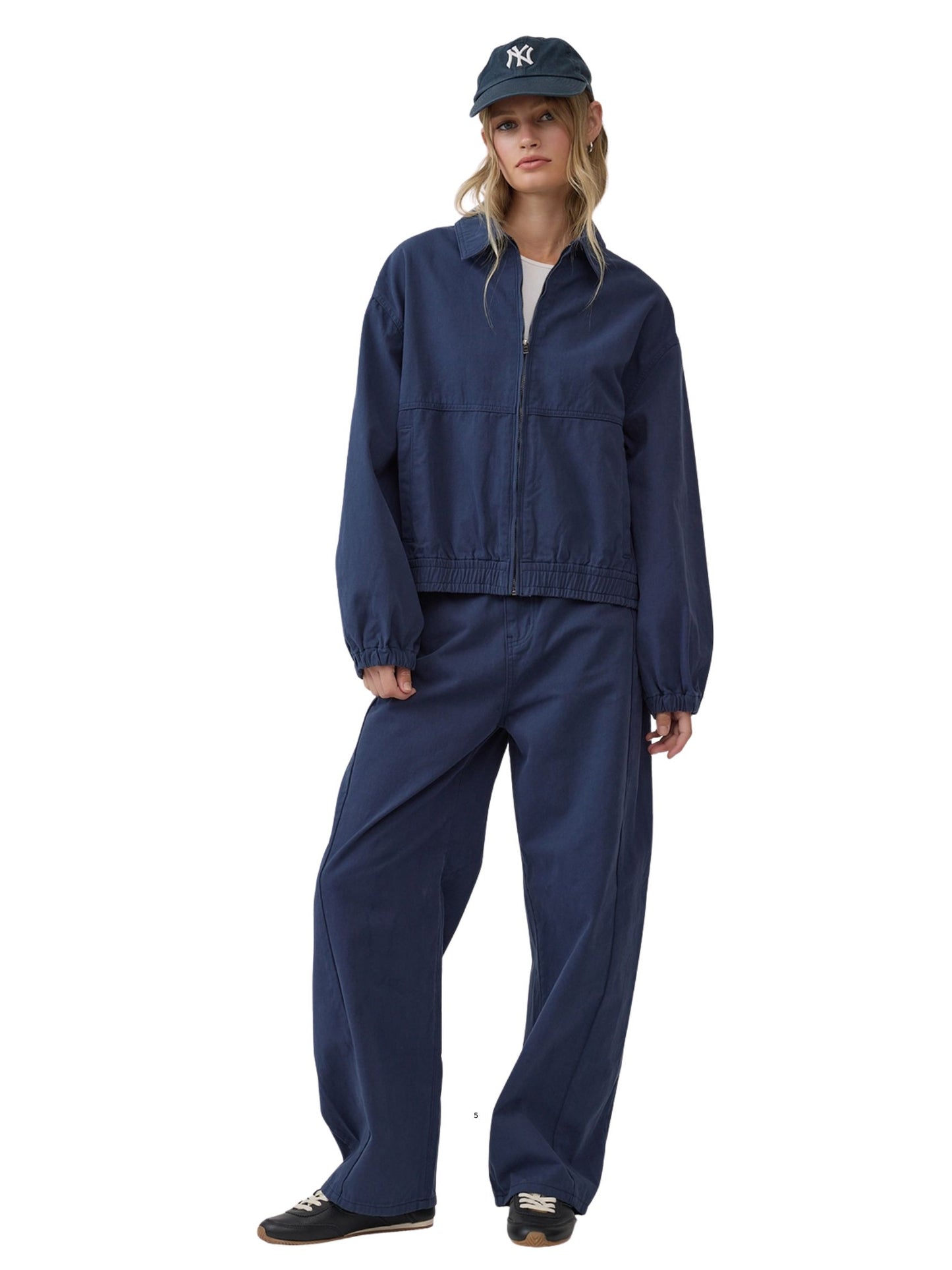 The Justina Barrel Leg Pants