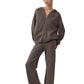 The Mira Zip Up Sweater