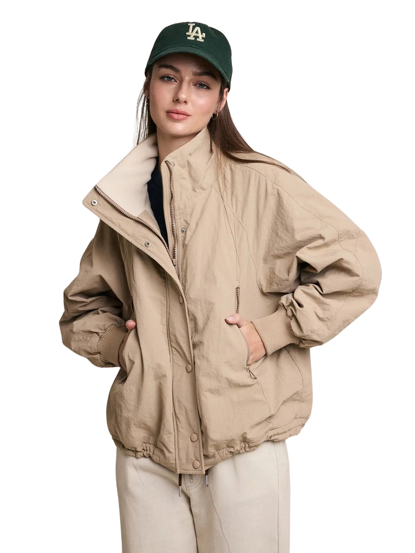The Elaine Fleece Lined Coat