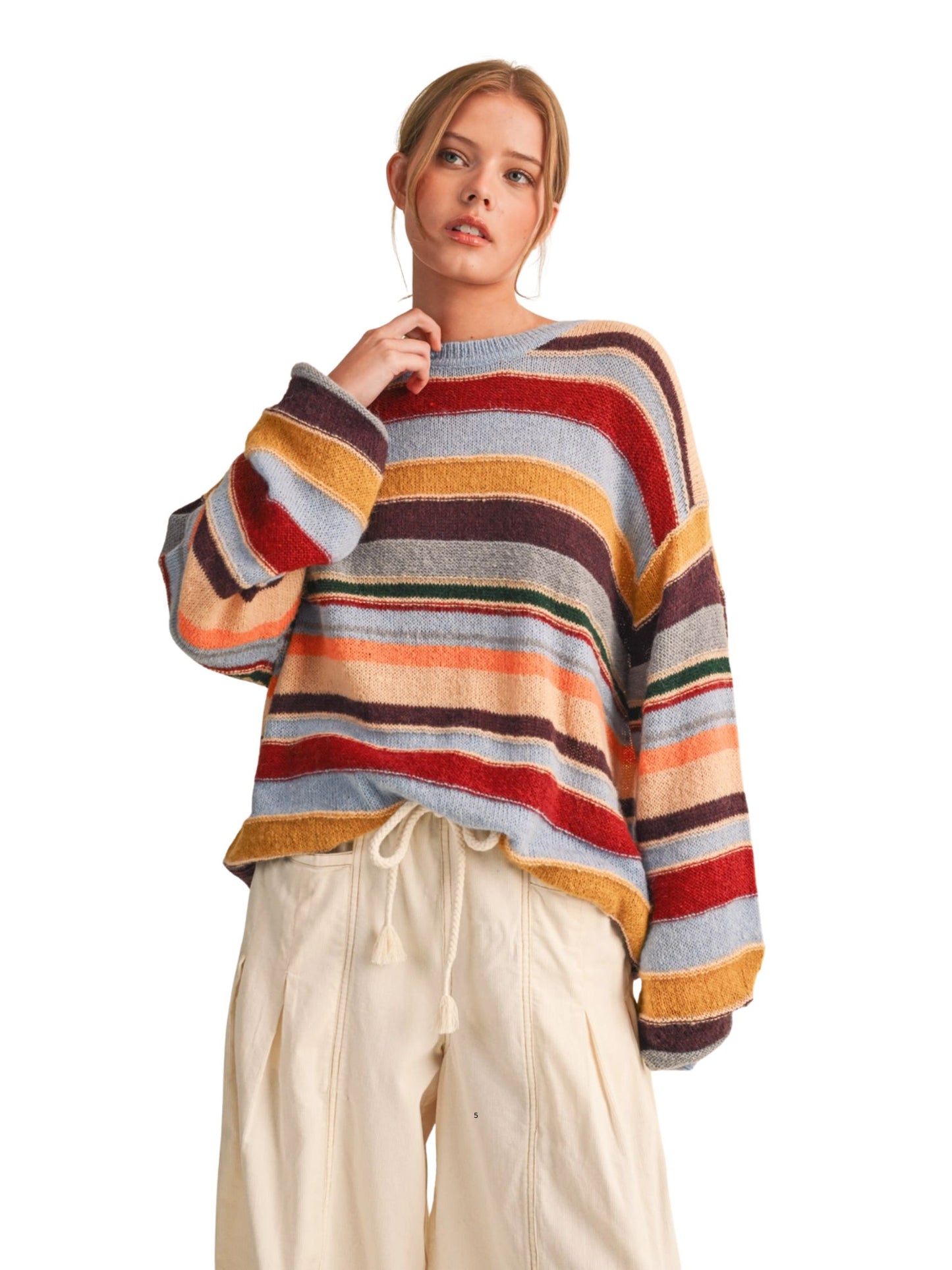 The Maisy Stripe Sweater