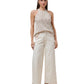 Shell Embellished Pants