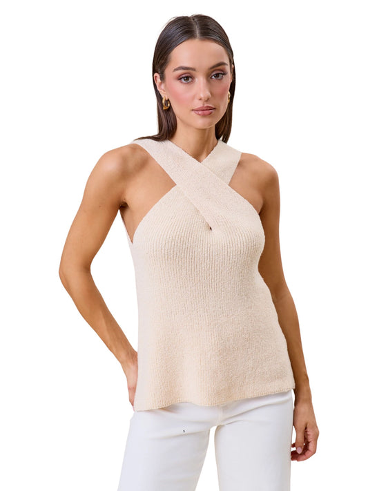 Halter Knit Top