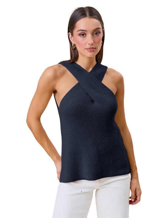 Halter Knit Top