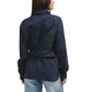 Asymmetrical Tie Waist Shirt