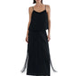 Fringe Detail Maxi Skirt