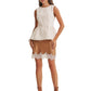 Tailored Cotton Peplum Top