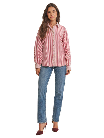 French Cafe Button-Down Shirt