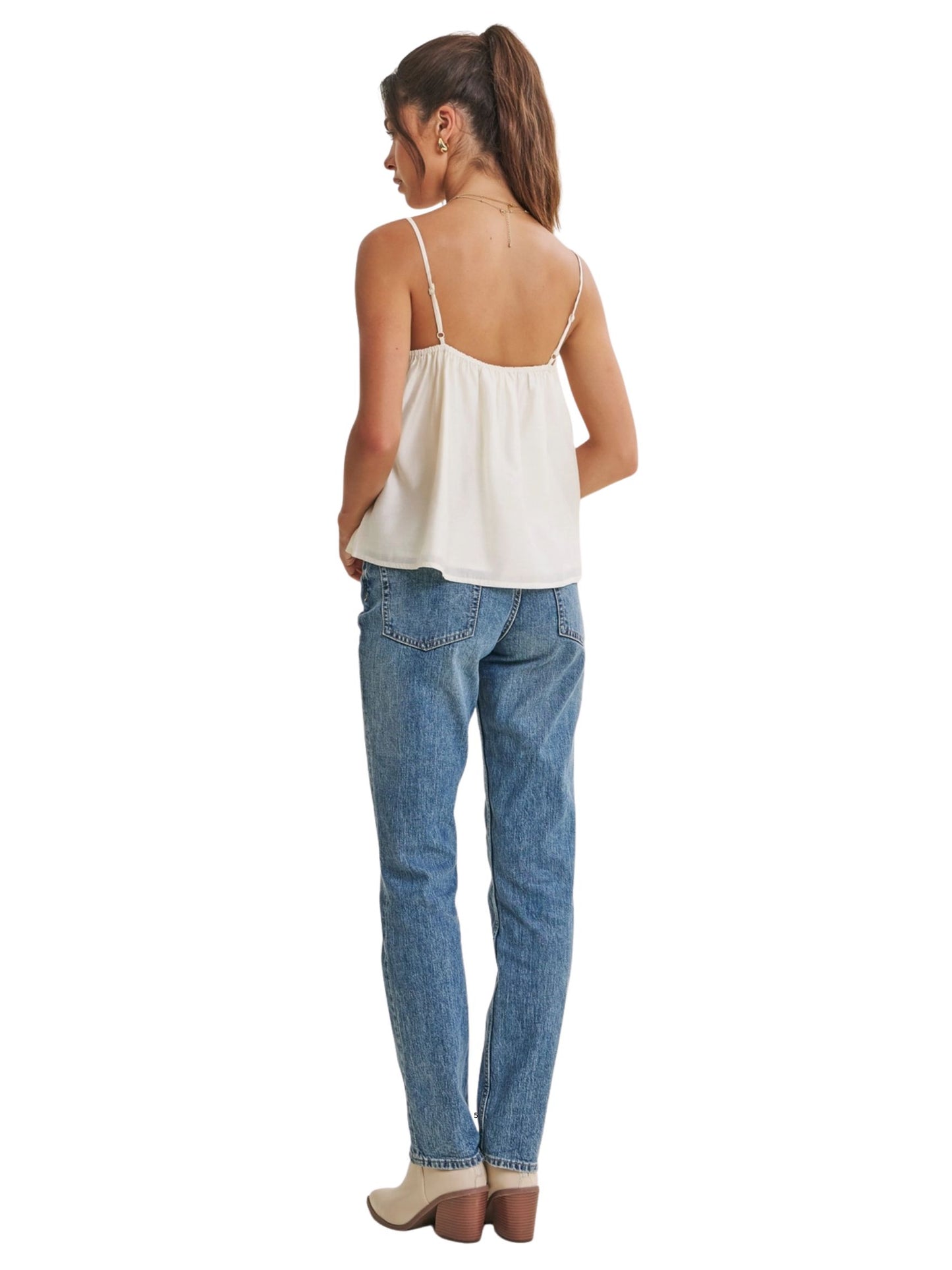 The Remi Babydoll Cami Top