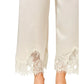Satin Lace Long Pants
