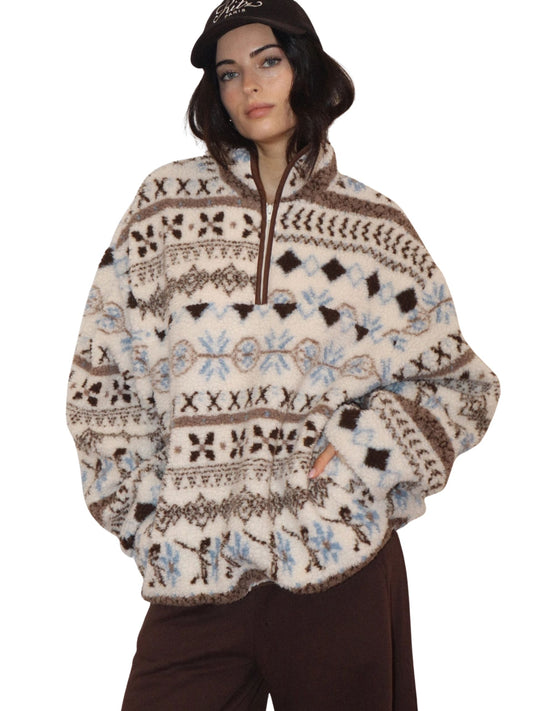 The Carmen Fleece Pullover