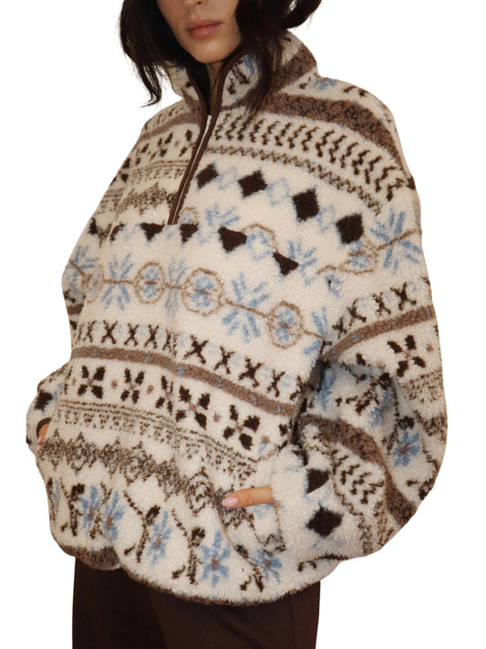 The Carmen Fleece Pullover