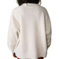 Sailboat Knit Fuzzy Sweater