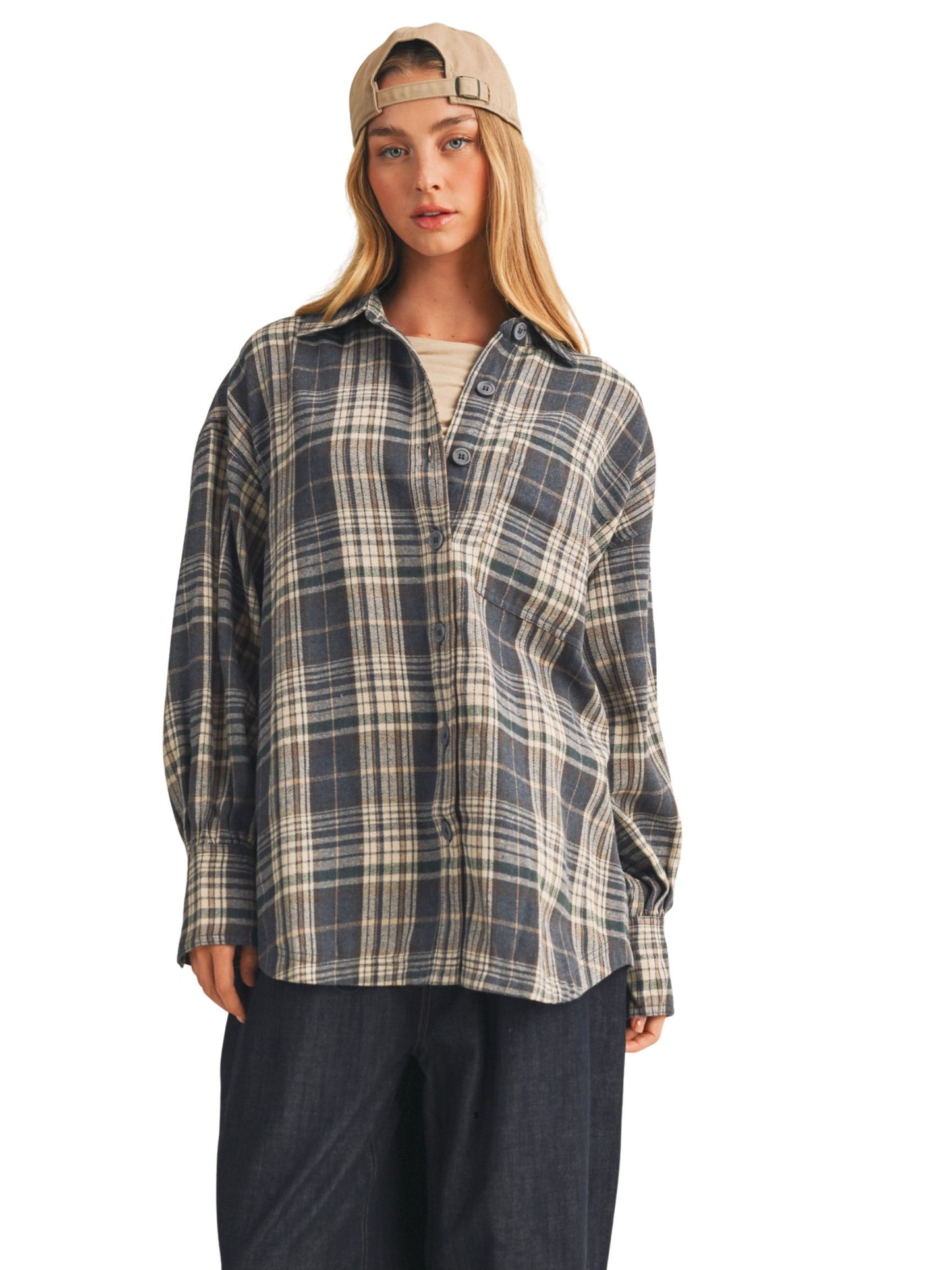The Shellie Button Up