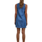 Betsy Ruffle Denim Mini Dress