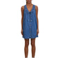 Betsy Ruffle Denim Mini Dress