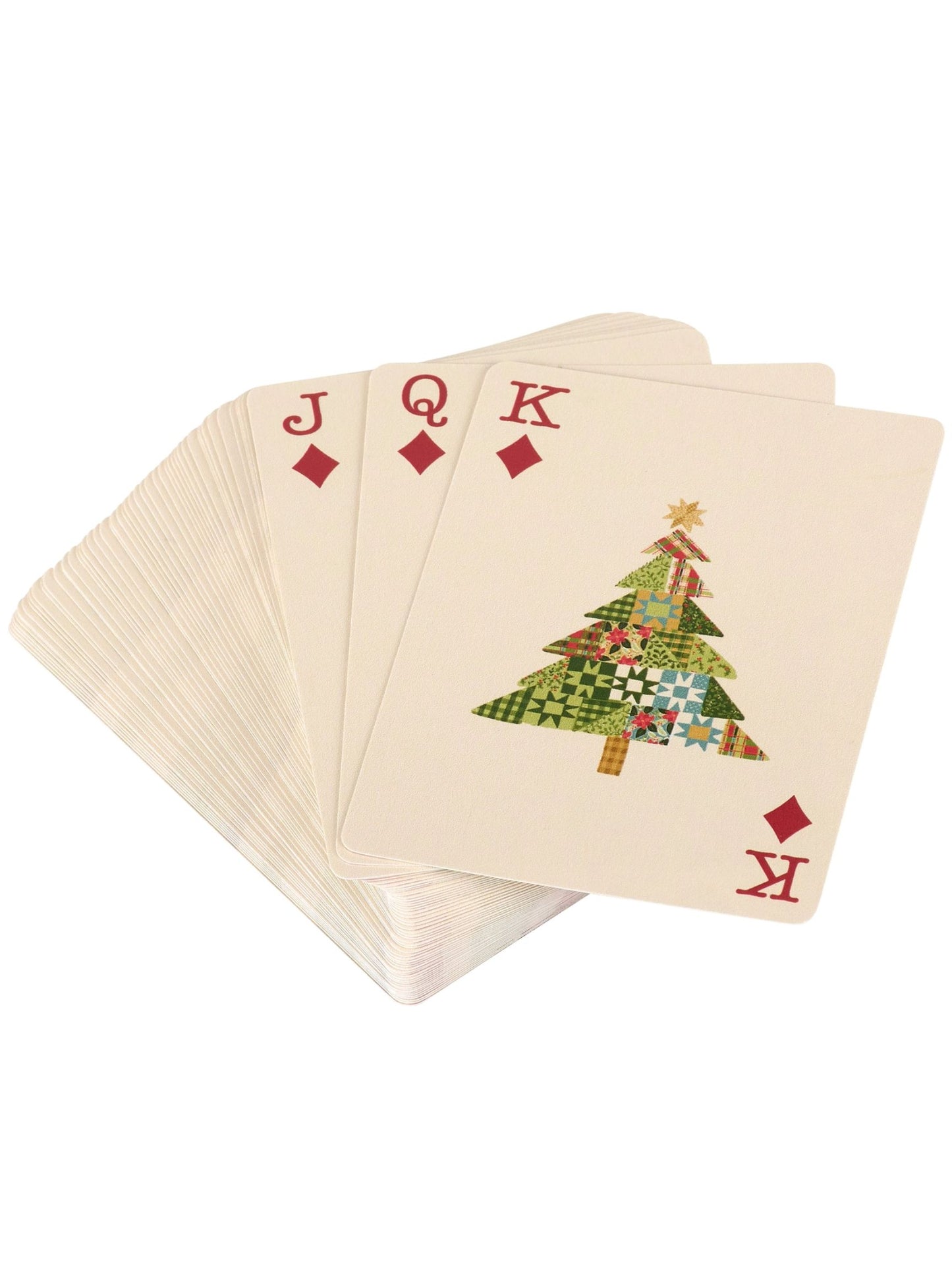 Christmas Quilt Playing Cards