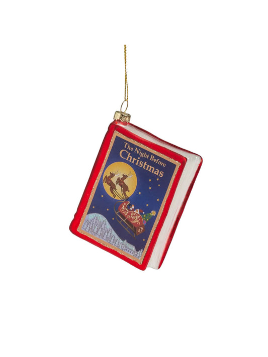 Glass Storybook Ornament