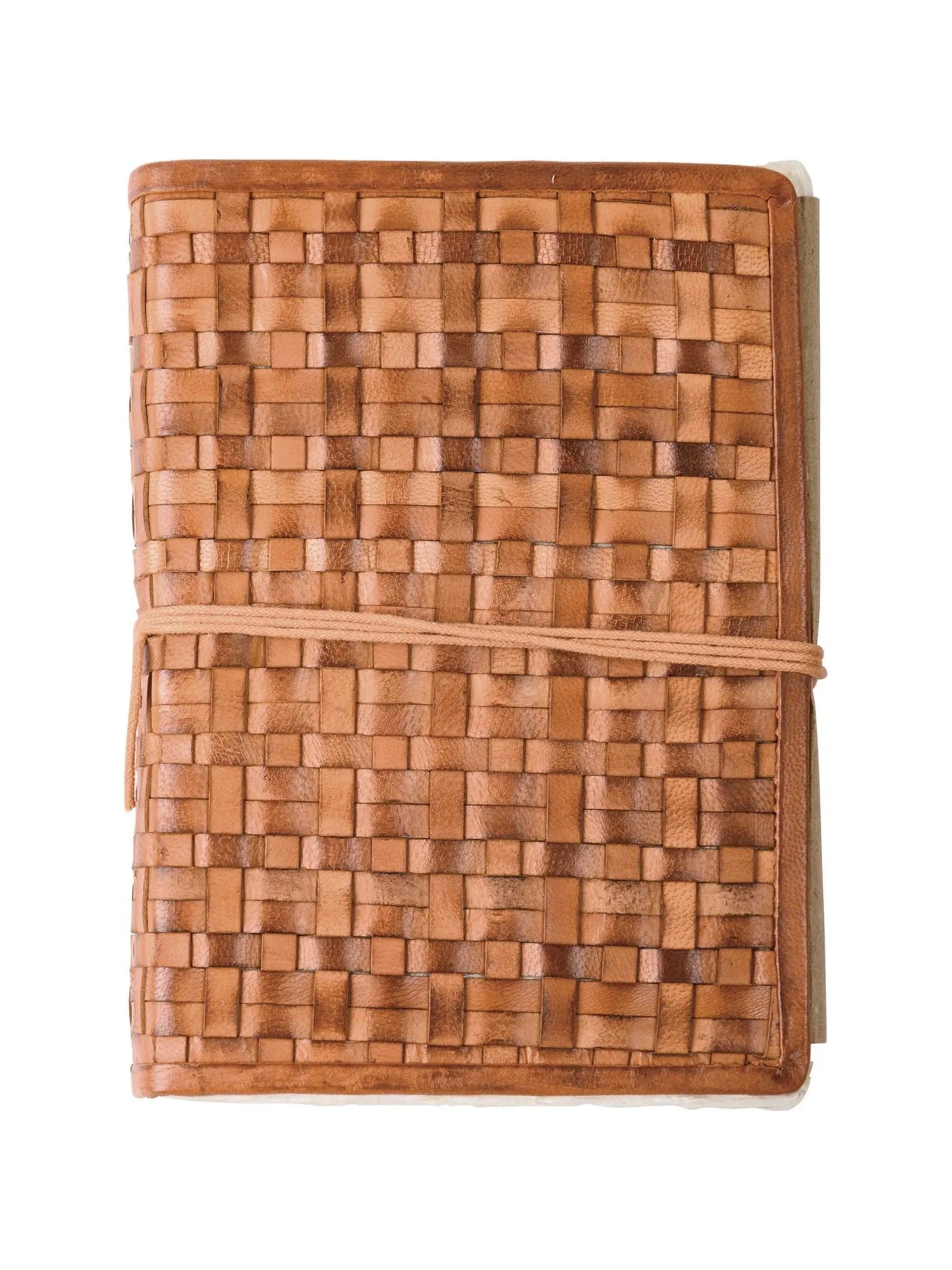 Woven Leather Journal